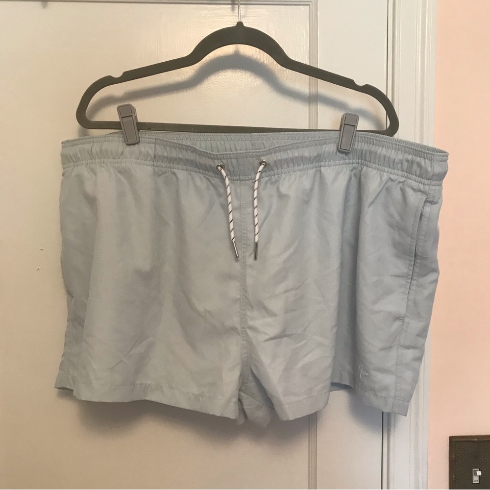 Baby Blue ASOS/New Look 3XL Mens swim trunks